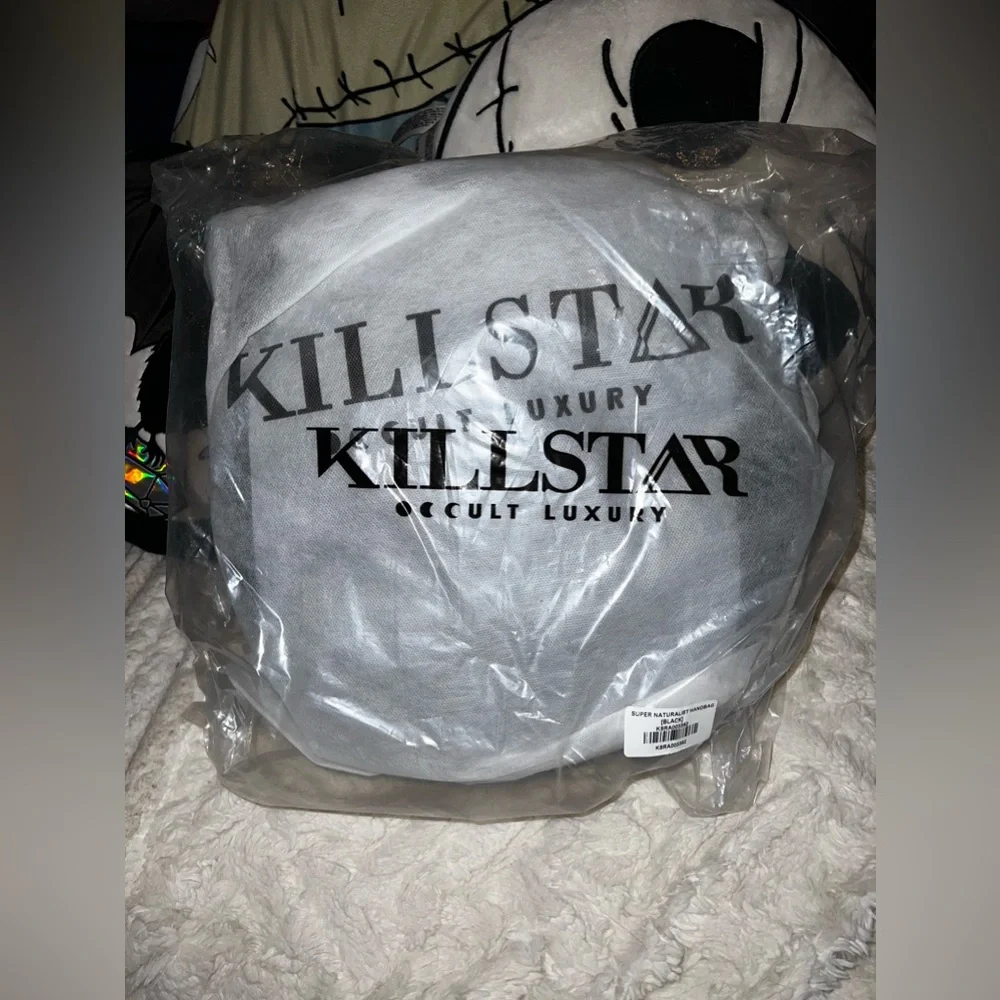 BNIP - NWT KILLSTAR PURSE Super Naturalist handbag / Round Pentagram Goth Purse - Picture 10 of 11